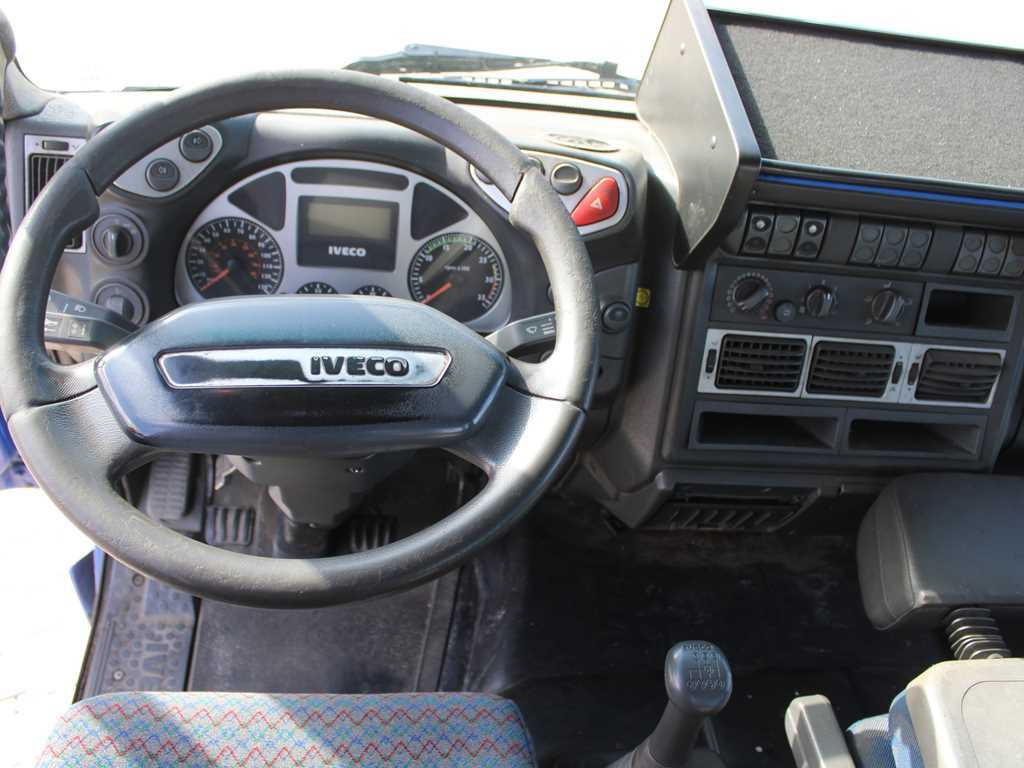 Platós teherautó, Darus autó Iveco EUROCARGO 100E17, EURO 3, HYDRAULIC ARM HIAB 035-2: 12 kép.