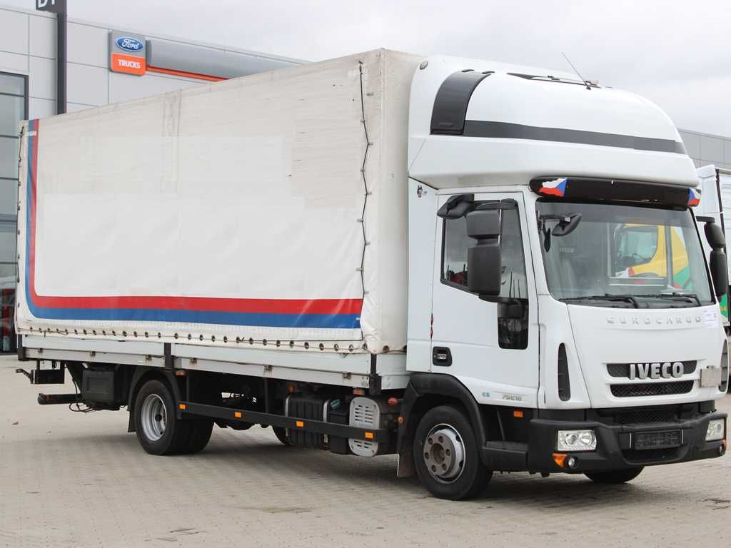 Iveco EUROCARGO 75E18, HYDRAULIC LIFT, SLEEPING CABIN Iveco EUROCARGO 75E18, TAIL LIFT, SLEEPING CABIN - Ponyvás teherautó: 2 kép. Iveco EUROCARGO 75E18, HYDRAULIC LIFT, SLEEPING CABIN Iveco EUROCARGO 75E18, TAIL LIFT, SLEEPING CABIN - Ponyvás teherautó: 2 kép.
