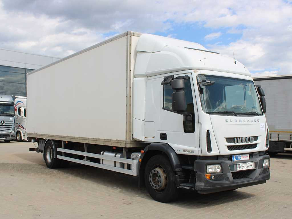 Iveco EUROCARGO ML 190EL30, EURO 5, HYDRAULIC FRONT - Dobozos felépítményű teherautó: 3 kép. Iveco EUROCARGO ML 190EL30, EURO 5, HYDRAULIC FRONT - Dobozos felépítményű teherautó: 3 kép.