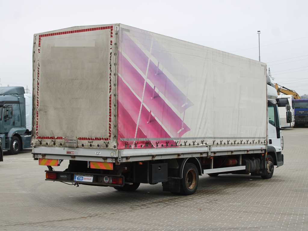 Iveco EUROCARGO ML 75 E 15, EURO 3, SLEEPING BODY - Ponyvás teherautó: 4 kép. Iveco EUROCARGO ML 75 E 15, EURO 3, SLEEPING BODY - Ponyvás teherautó: 4 kép.