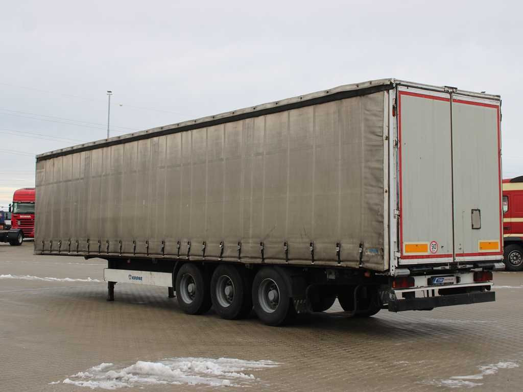 Krone KRONE SDP 27 WKE, LIFTING AXLE - Ponyvás félpótkocsi: 4 kép. Krone KRONE SDP 27 WKE, LIFTING AXLE - Ponyvás félpótkocsi: 4 kép.