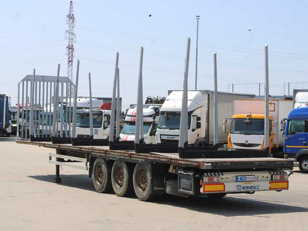 Krone PROFILINER, LIFTING AXLE, SAF - Rönkszállító félpótkocsi: 4 kép. Krone PROFILINER, LIFTING AXLE, SAF - Rönkszállító félpótkocsi: 4 kép.