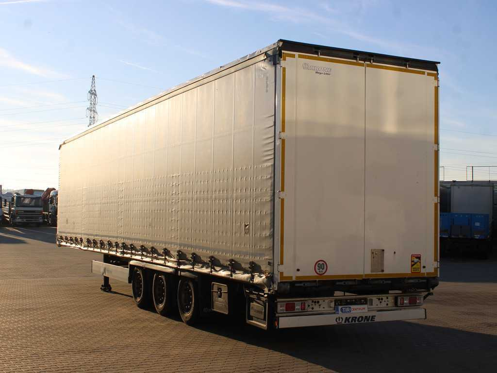 Krone SD, LOWDECK, LIFTING AXLE, MULTILOCK, LIFTING ROOF - Ponyvás félpótkocsi: 5 kép. Krone SD, LOWDECK, LIFTING AXLE, MULTILOCK, LIFTING ROOF - Ponyvás félpótkocsi: 5 kép.