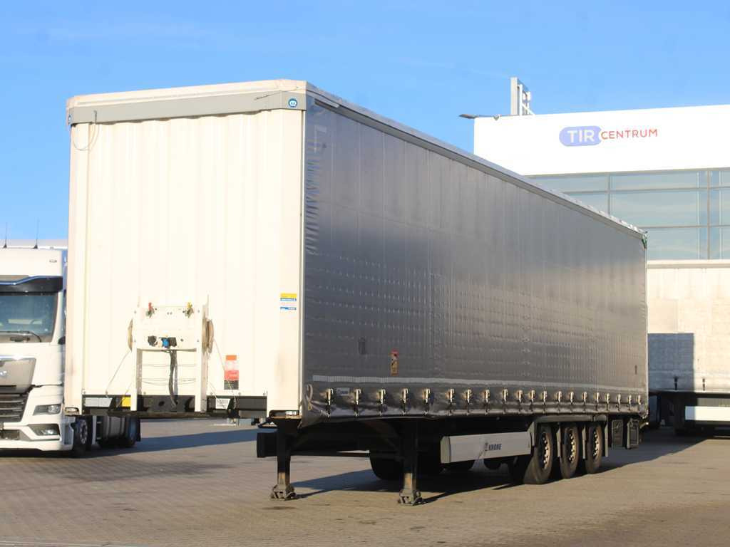 Krone SD, LOWDECK, LIFTING AXLE, MULTILOCK, LIFTING ROOF - Ponyvás félpótkocsi: 1 kép. Krone SD, LOWDECK, LIFTING AXLE, MULTILOCK, LIFTING ROOF - Ponyvás félpótkocsi: 1 kép.