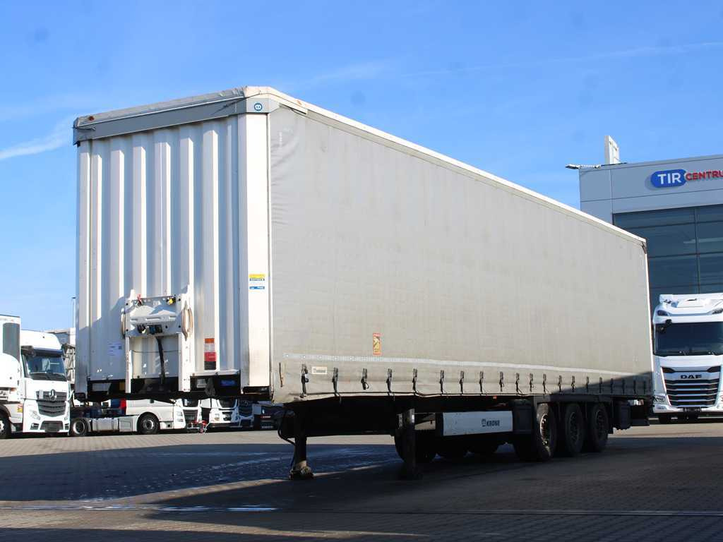 Krone SD, LOWDECK, LIFTING AXLE, MULTILOCK, LIFTING ROOF - Ponyvás félpótkocsi: 1 kép. Krone SD, LOWDECK, LIFTING AXLE, MULTILOCK, LIFTING ROOF - Ponyvás félpótkocsi: 1 kép.