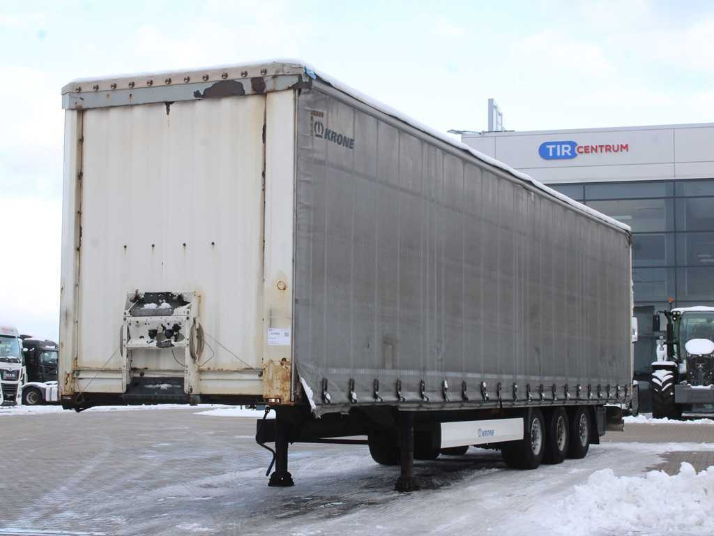 Krone SD, LOWDECK, MULTILOCK, LIFTING AXLE, LIFTING ROOF - Ponyvás félpótkocsi: 1 kép. Krone SD, LOWDECK, MULTILOCK, LIFTING AXLE, LIFTING ROOF - Ponyvás félpótkocsi: 1 kép.