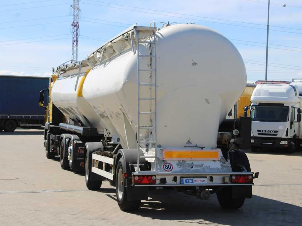 MAN TGA 26.440, 6x2, EURO 5, FELDBINDER 30m3+SPITZER - Tartályos teherautó: 4 kép. MAN TGA 26.440, 6x2, EURO 5, FELDBINDER 30m3+SPITZER - Tartályos teherautó: 4 kép.