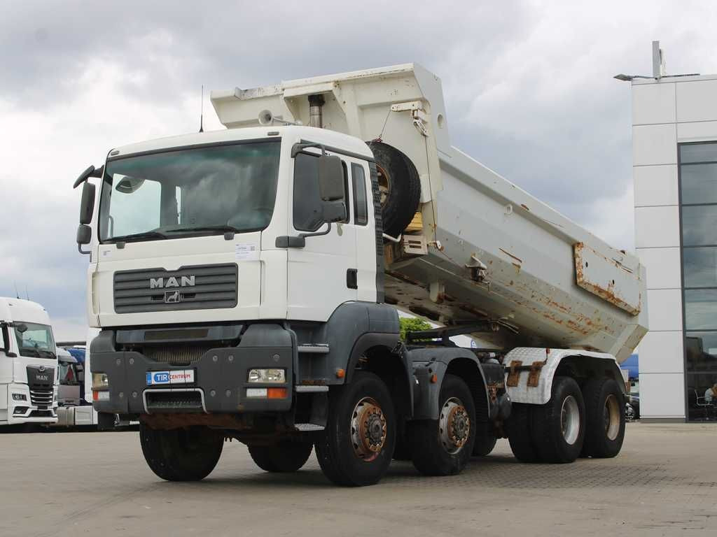 MAN TGA 41.440, EURO 4, 8X6, 19 m³ - Billenőplatós teherautó: 1 kép. MAN TGA 41.440, EURO 4, 8X6, 19 m³ - Billenőplatós teherautó: 1 kép.