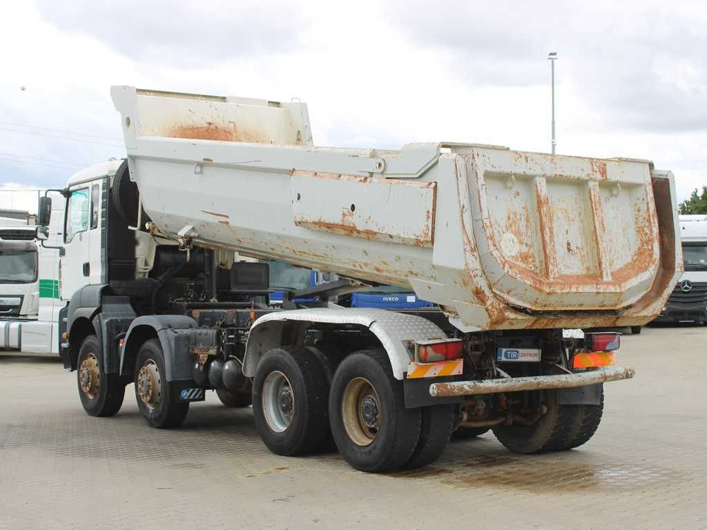 MAN TGA 41.440, EURO 4, 8X6, 19 m³ - Billenőplatós teherautó: 4 kép. MAN TGA 41.440, EURO 4, 8X6, 19 m³ - Billenőplatós teherautó: 4 kép.