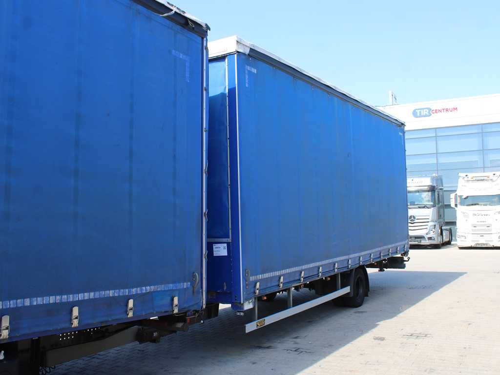 Ponyvás kisteherautó MAN TGL 8.220, EURO 5EEV, SECONDARY AIR CONDITIONING: 19 kép.