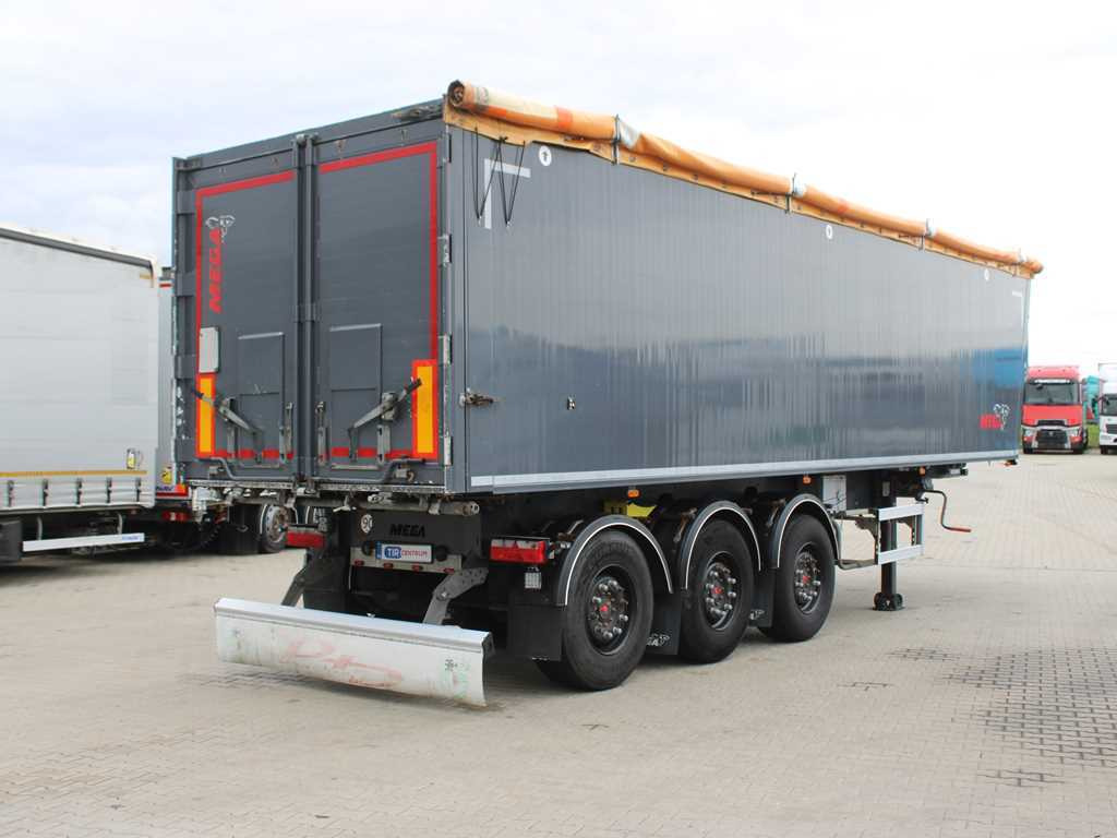 MEGA MEGA LIGHT, SAF, LIFTING AXLE, FOLDING ROOF - Félpótkocsi billenőplatós: 4 kép. MEGA MEGA LIGHT, SAF, LIFTING AXLE, FOLDING ROOF - Félpótkocsi billenőplatós: 4 kép.