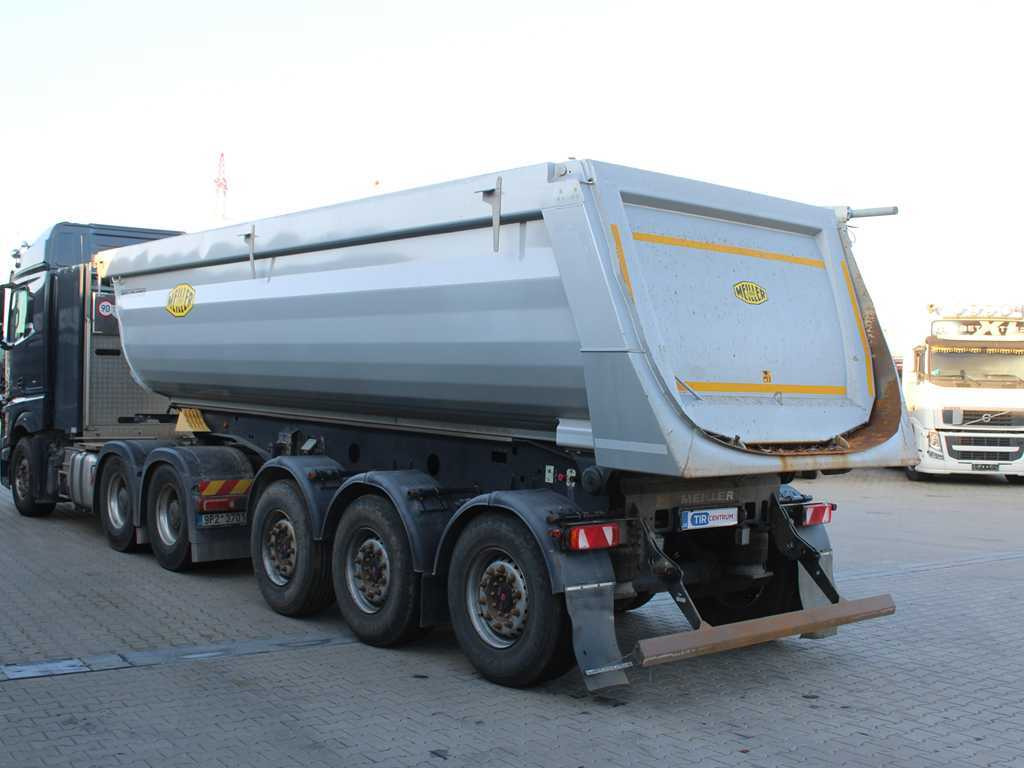 Meiller MHPS 12/27 NOSS2, LIFT AXLE, SAF - Félpótkocsi billenőplatós: 5 kép. Meiller MHPS 12/27 NOSS2, LIFT AXLE, SAF - Félpótkocsi billenőplatós: 5 kép.