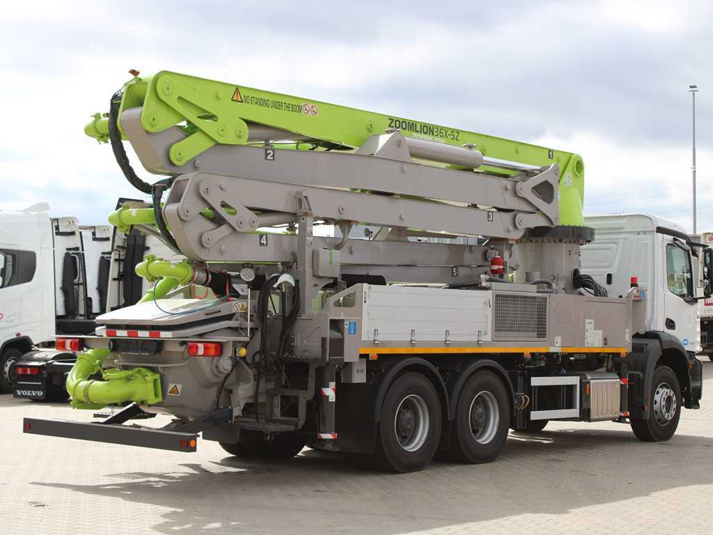 Mercedes-Benz ACTROS 2840, 6X4, Car pump ZOOMLION ZL36X-5Z - Betonpumpa: 4 kép. Mercedes-Benz ACTROS 2840, 6X4, Car pump ZOOMLION ZL36X-5Z - Betonpumpa: 4 kép.