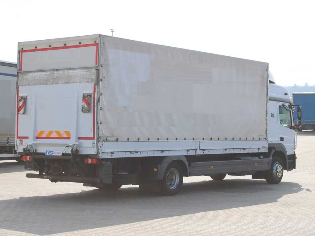 Mercedes-Benz ATEGO 1230, EURO 6, TAIL LIFT, SIDEWALLS - Ponyvás teherautó: 3 kép. Mercedes-Benz ATEGO 1230, EURO 6, TAIL LIFT, SIDEWALLS - Ponyvás teherautó: 3 kép.