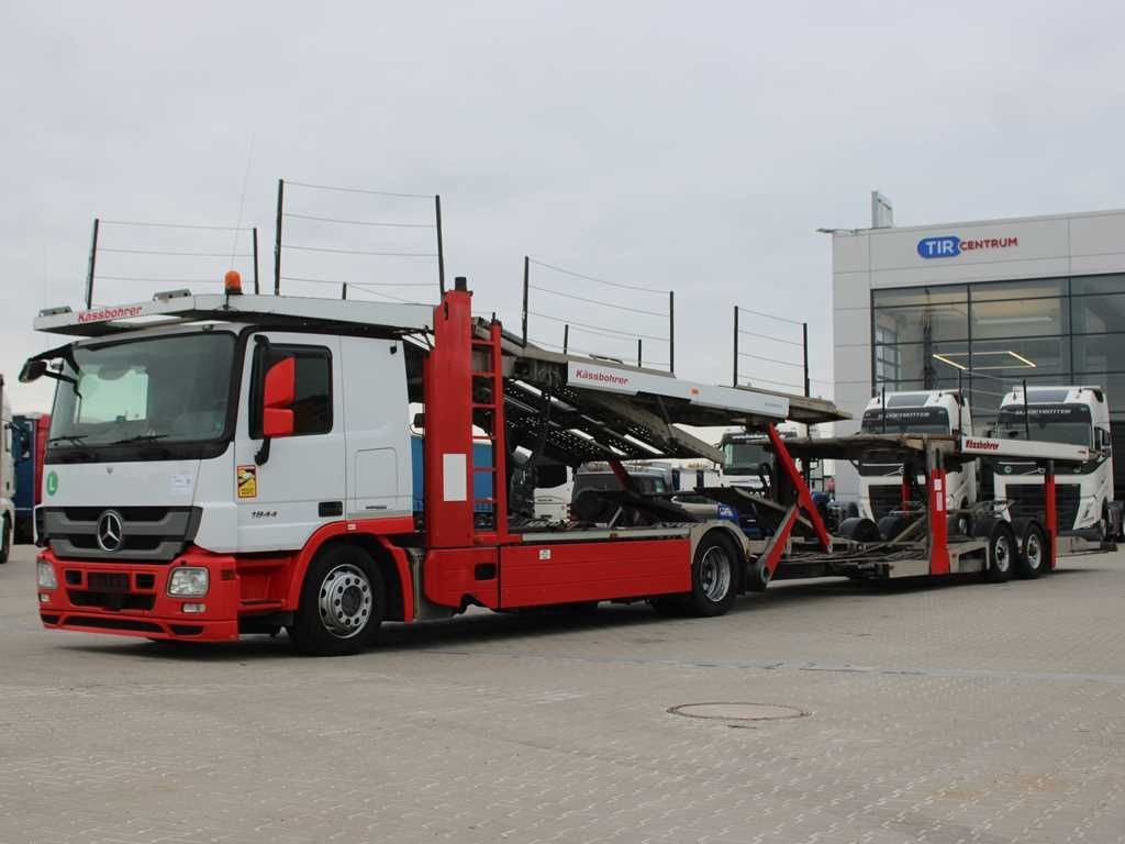 Mercedes-Benz Actros 1844, EURO 5EEV + KÄSSBOHRER METAGO (2006 - Autószállító teherautó: 1 kép. Mercedes-Benz Actros 1844, EURO 5EEV + KÄSSBOHRER METAGO (2006 - Autószállító teherautó: 1 kép.