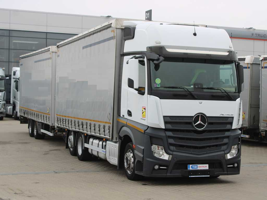 Mercedes-Benz Actros 2542, 6X2, EURO 6, AIR SUSPENSION + PANAV TV018M - Ponyvás teherautó: 3 kép. Mercedes-Benz Actros 2542, 6X2, EURO 6, AIR SUSPENSION + PANAV TV018M - Ponyvás teherautó: 3 kép.