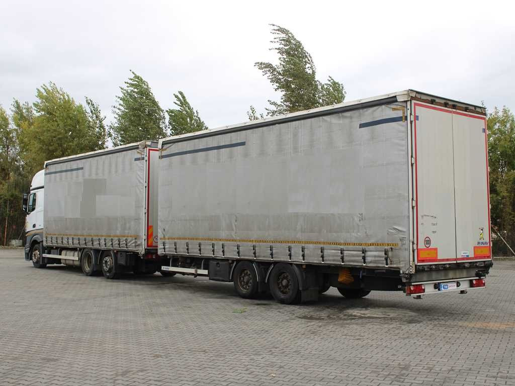 Mercedes-Benz Actros 2542, 6X2, LIFTING AXLE + PANAV TVK18M - Ponyvás teherautó: 4 kép. Mercedes-Benz Actros 2542, 6X2, LIFTING AXLE + PANAV TVK18M - Ponyvás teherautó: 4 kép.