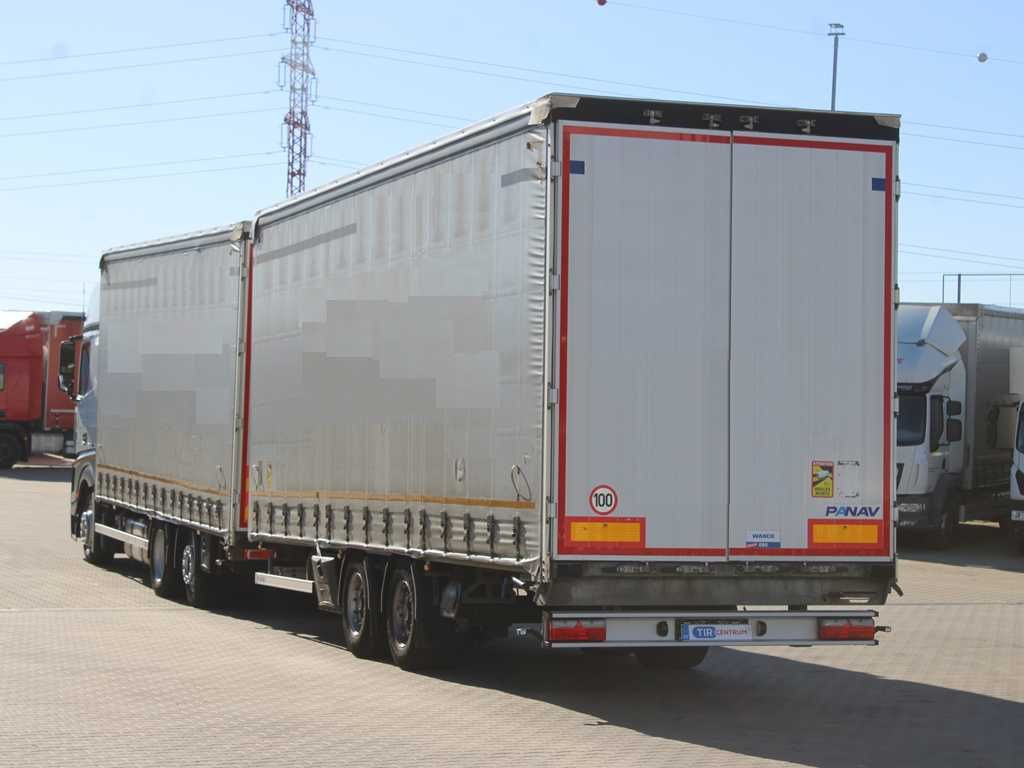 Mercedes-Benz Actros 2542,EURO 6,6X2,NAVIGATION+PANAV TVK18M - Ponyvás teherautó: 4 kép. Mercedes-Benz Actros 2542,EURO 6,6X2,NAVIGATION+PANAV TVK18M - Ponyvás teherautó: 4 kép.