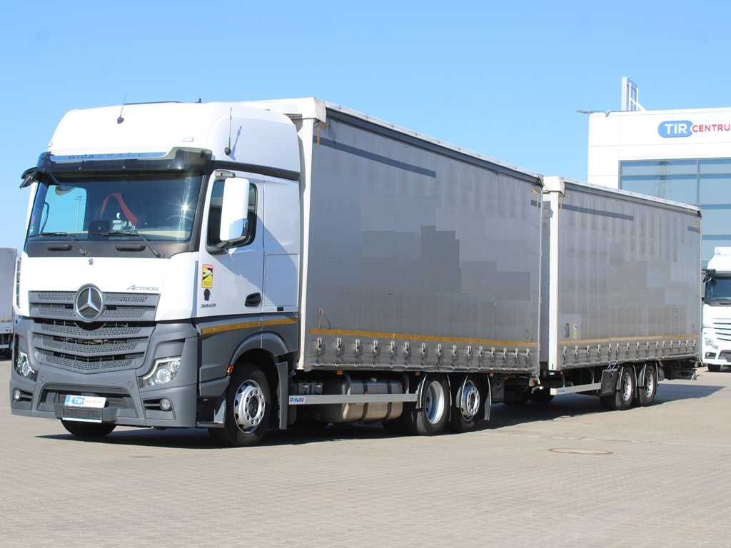 Mercedes-Benz Actros 2542,EURO 6,6X2,NAVIGATION+PANAV TVK18M - Ponyvás teherautó: 1 kép. Mercedes-Benz Actros 2542,EURO 6,6X2,NAVIGATION+PANAV TVK18M - Ponyvás teherautó: 1 kép.