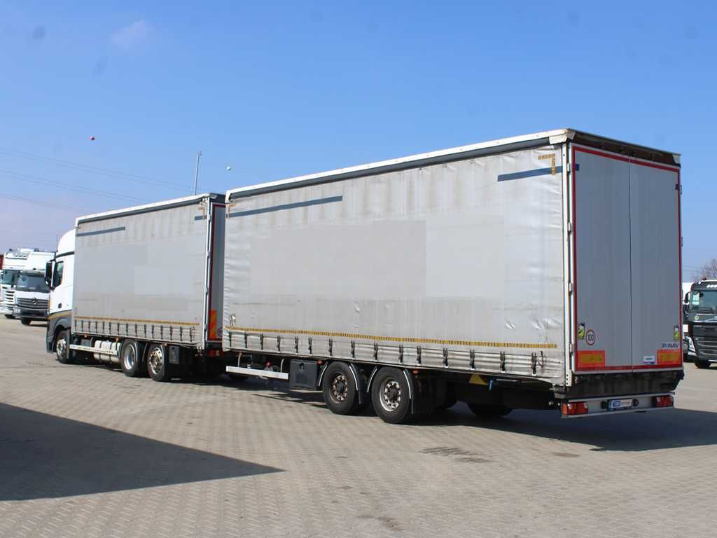 Mercedes-Benz Actros 2542, EURO 6, 6X2 + PANAV TV018M - Ponyvás teherautó: 4 kép. Mercedes-Benz Actros 2542, EURO 6, 6X2 + PANAV TV018M - Ponyvás teherautó: 4 kép.