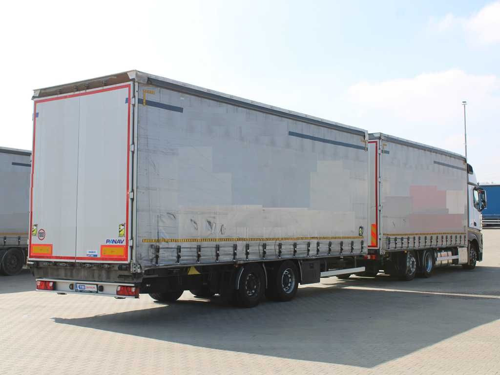 Mercedes-Benz Actros 2542, EURO 6, 6X2 + PANAV TV018M - Ponyvás teherautó: 3 kép. Mercedes-Benz Actros 2542, EURO 6, 6X2 + PANAV TV018M - Ponyvás teherautó: 3 kép.