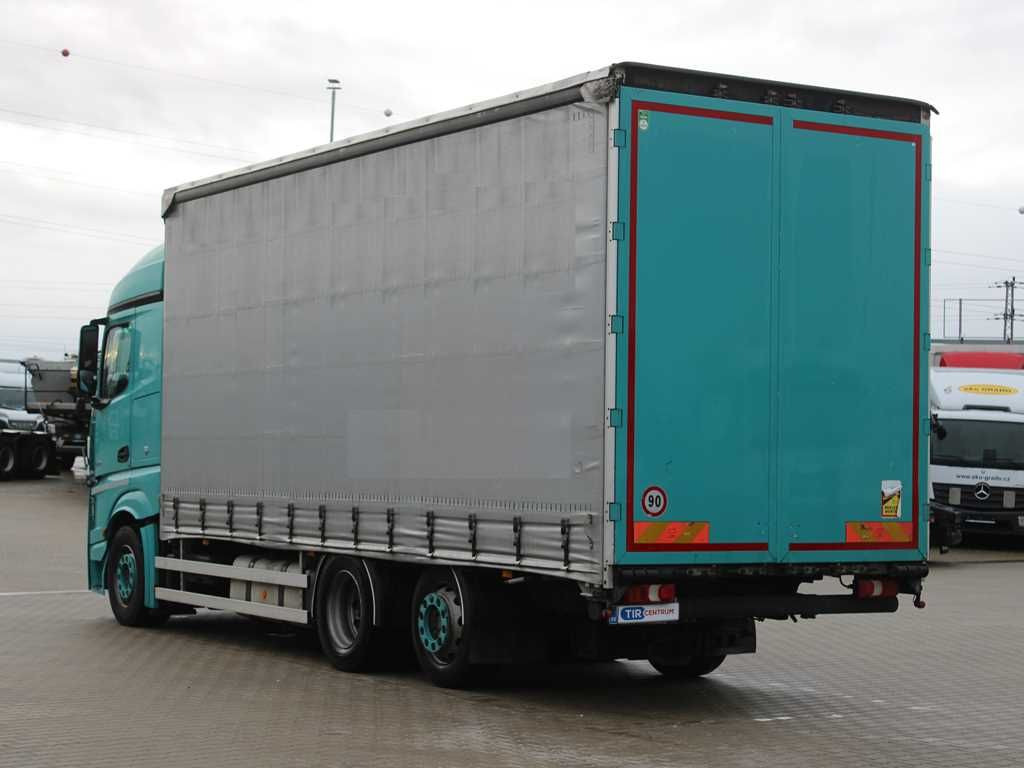 Mercedes-Benz Actros 2545, 6X2, EURO 6, AIR SUSPENSIONS - Ponyvás teherautó: 4 kép. Mercedes-Benz Actros 2545, 6X2, EURO 6, AIR SUSPENSIONS - Ponyvás teherautó: 4 kép.