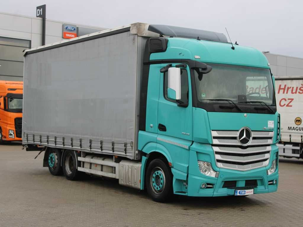 Mercedes-Benz Actros 2545, 6X2, EURO 6, AIR SUSPENSIONS - Ponyvás teherautó: 2 kép. Mercedes-Benz Actros 2545, 6X2, EURO 6, AIR SUSPENSIONS - Ponyvás teherautó: 2 kép.