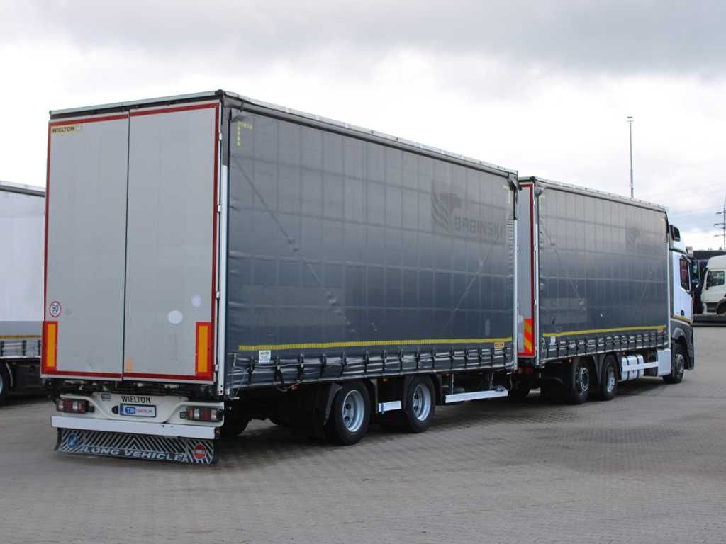 Mercedes-Benz Actros 2545, TRANZIT SET, LIFTING AXLE, EURO 6 - Ponyvás teherautó: 3 kép. Mercedes-Benz Actros 2545, TRANZIT SET, LIFTING AXLE, EURO 6 - Ponyvás teherautó: 3 kép.
