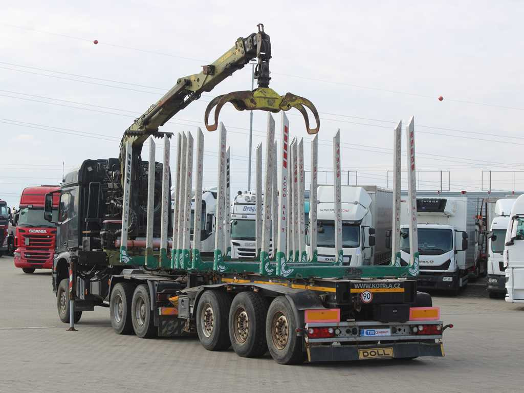 Mercedes-Benz Arocs 3351, 6x6, HYDRAULIC ARM LOGLIFT ET450, TIRES 80% + DOLL (2017) - Rönkszállító teherautó, Darus autó: 5 kép. Mercedes-Benz Arocs 3351, 6x6, HYDRAULIC ARM LOGLIFT ET450, TIRES 80% + DOLL (2017) - Rönkszállító teherautó, Darus autó: 5 kép.