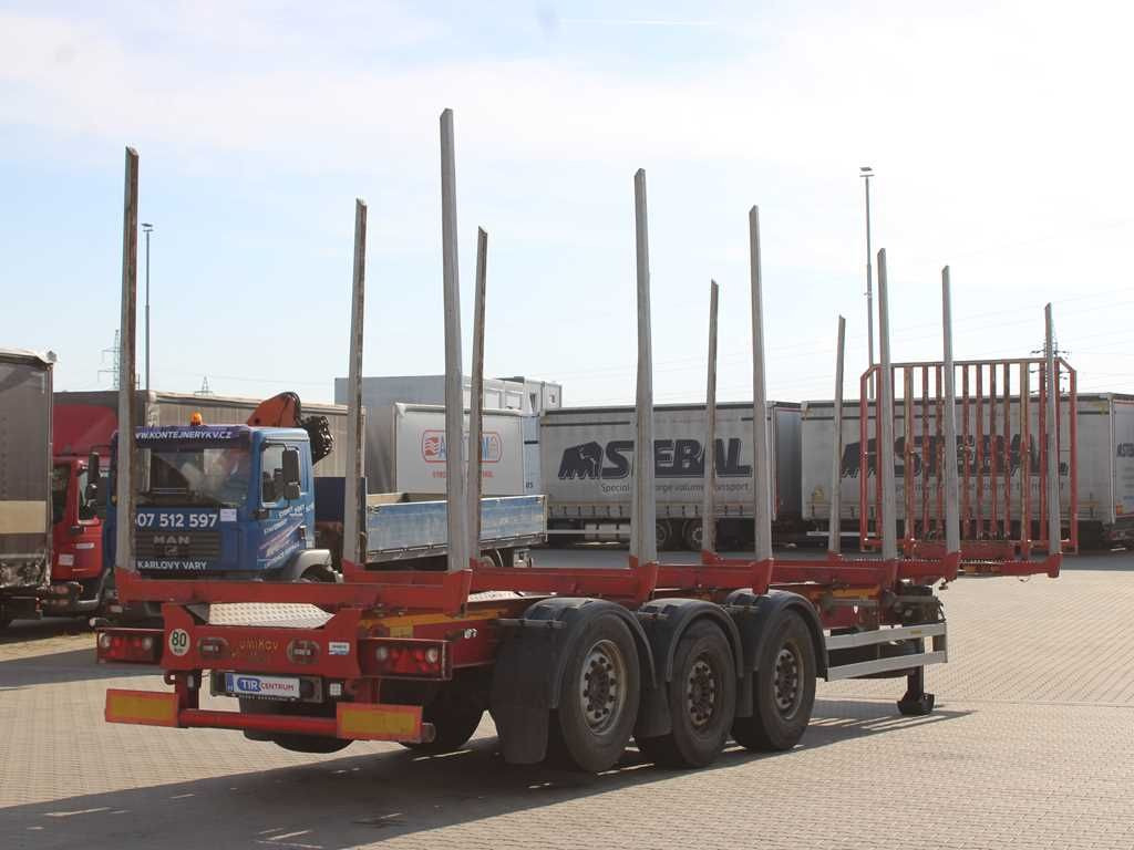 NPK 39, AXLES SAF, 2X LIFTING AXLE - Rönkszállító félpótkocsi: 3 kép. NPK 39, AXLES SAF, 2X LIFTING AXLE - Rönkszállító félpótkocsi: 3 kép.