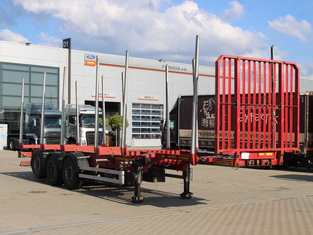 NPK 39, AXLES SAF, 2X LIFTING AXLE - Rönkszállító félpótkocsi: 2 kép. NPK 39, AXLES SAF, 2X LIFTING AXLE - Rönkszállító félpótkocsi: 2 kép.