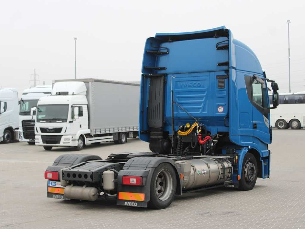 Iveco STRALIS 460, EURO 6, LNG, LOWDECK, RETARDER - Nyergesvontató: 3 kép. Iveco STRALIS 460, EURO 6, LNG, LOWDECK, RETARDER - Nyergesvontató: 3 kép.