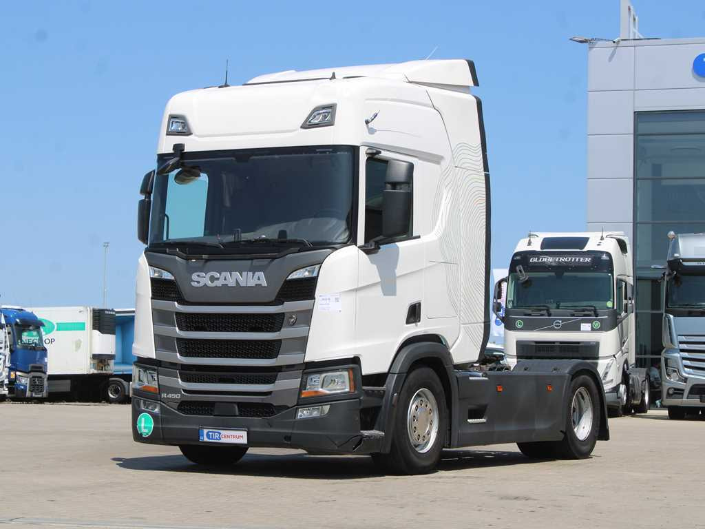 Scania R 450, DOUBLE CIRCUIT HYDRAULIC, EURO 6 - Nyergesvontató: 1 kép. Scania R 450, DOUBLE CIRCUIT HYDRAULIC, EURO 6 - Nyergesvontató: 1 kép.