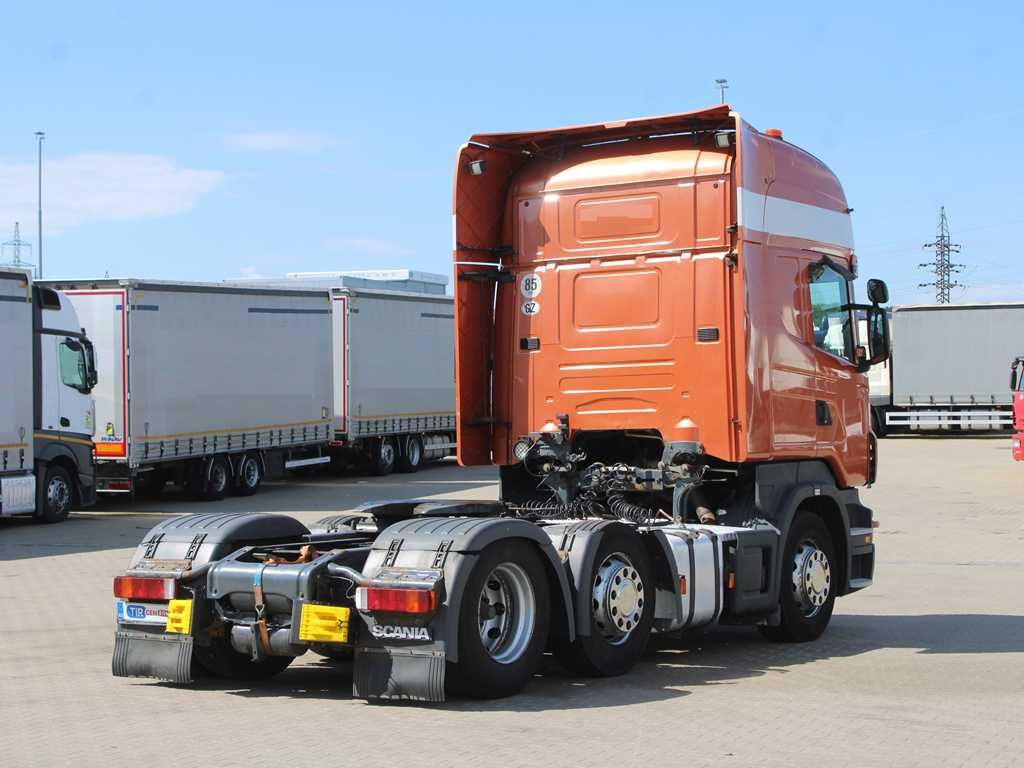Scania R 500, EURO 3, 6X2, RETARDER, TURNING AXLE - Nyergesvontató: 3 kép. Scania R 500, EURO 3, 6X2, RETARDER, TURNING AXLE - Nyergesvontató: 3 kép.