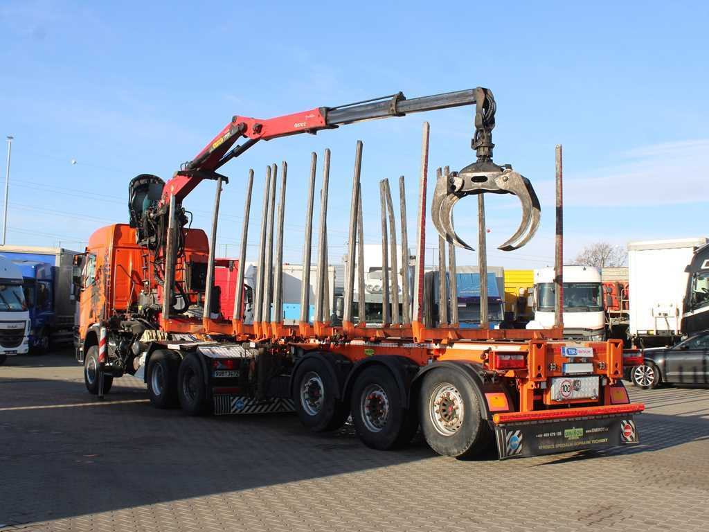 Scania R500, 6x6, RETARDER, OPTICRUISE, PALFINGER EPSILON Q170Z96, NAVIGATION - Nyergesvontató, Rönkszállító félpótkocsi: 5 kép. Scania R500, 6x6, RETARDER, OPTICRUISE, PALFINGER EPSILON Q170Z96, NAVIGATION - Nyergesvontató, Rönkszállító félpótkocsi: 5 kép.