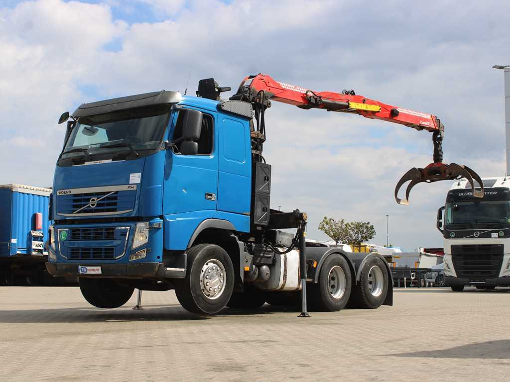 Volvo FHL 3C, EURO 5EEV, 6X4, CRANAB TZ12.2 HYDRAULIC ARM - Nyergesvontató: 1 kép. Volvo FHL 3C, EURO 5EEV, 6X4, CRANAB TZ12.2 HYDRAULIC ARM - Nyergesvontató: 1 kép.