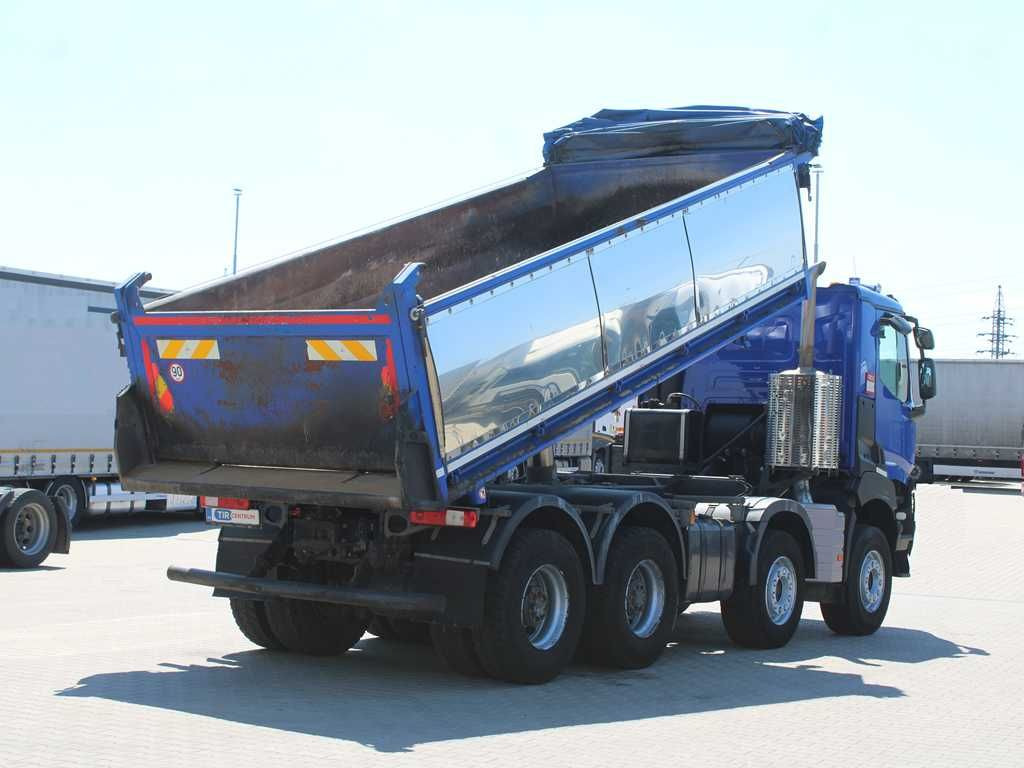 Renault K 480, THREE-SIDED, 8x4, EURO 6, 15m³ - Billenőplatós teherautó: 3 kép. Renault K 480, THREE-SIDED, 8x4, EURO 6, 15m³ - Billenőplatós teherautó: 3 kép.