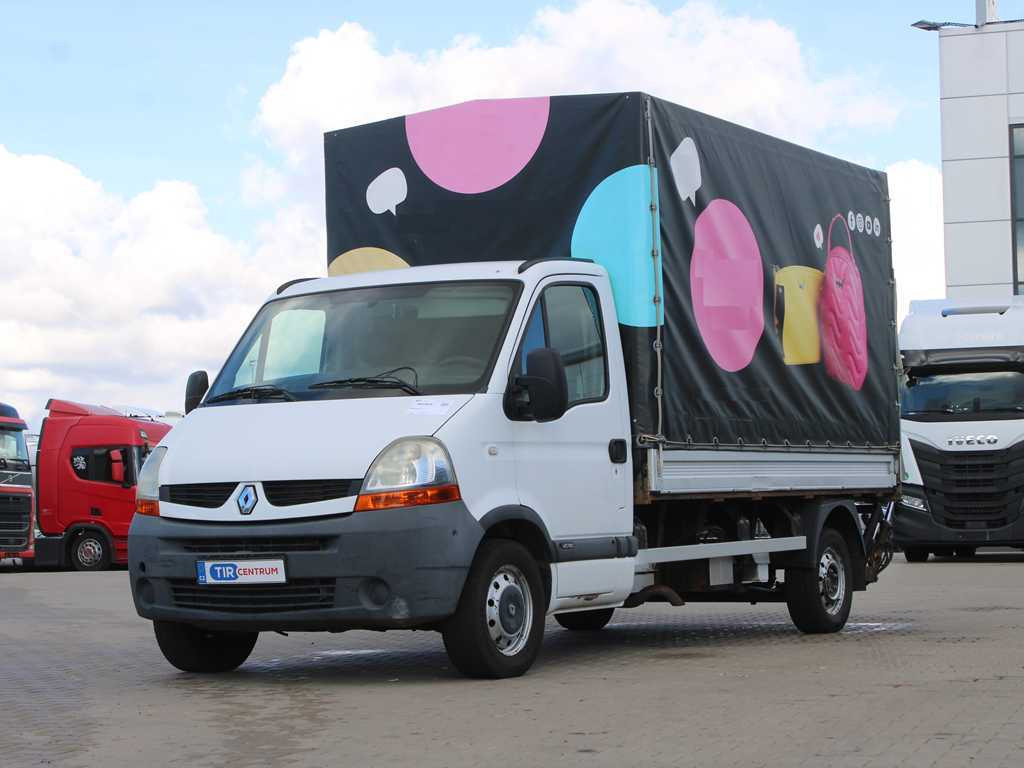 Renault MASTER, EURO 4, HYDRAULIC FRONT, CAMERA - Ponyvás kisteherautó: 1 kép. Renault MASTER, EURO 4, HYDRAULIC FRONT, CAMERA - Ponyvás kisteherautó: 1 kép.