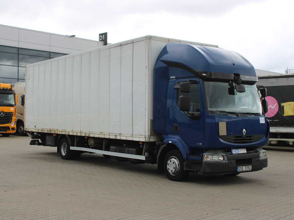 Renault MIDLUM 220, HYDRAULIC FRONT, EURO 5 - Dobozos felépítményű teherautó: 3 kép. Renault MIDLUM 220, HYDRAULIC FRONT, EURO 5 - Dobozos felépítményű teherautó: 3 kép.