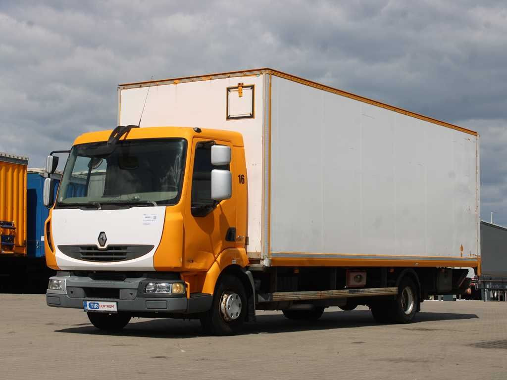 Renault Midlum 190.12, TAIL LIFT, EURO 4 - Dobozos felépítményű teherautó: 1 kép. Renault Midlum 190.12, TAIL LIFT, EURO 4 - Dobozos felépítményű teherautó: 1 kép.