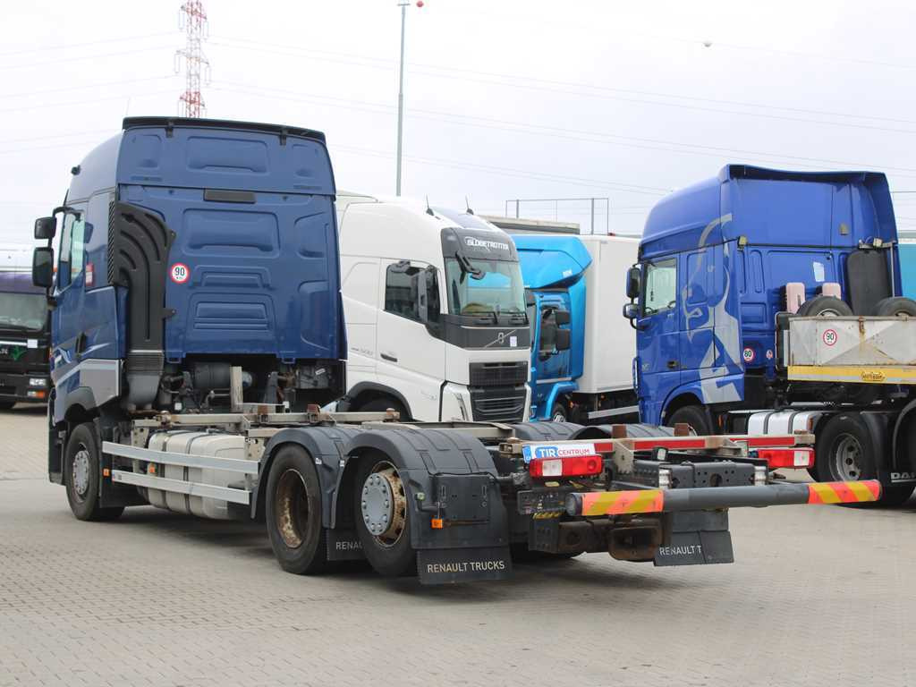 Renault T 480, BDF, EURO 6, AIR SUSPENSION, LIFTING AXLE - Cserefelépítményes teherautó: 5 kép. Renault T 480, BDF, EURO 6, AIR SUSPENSION, LIFTING AXLE - Cserefelépítményes teherautó: 5 kép.