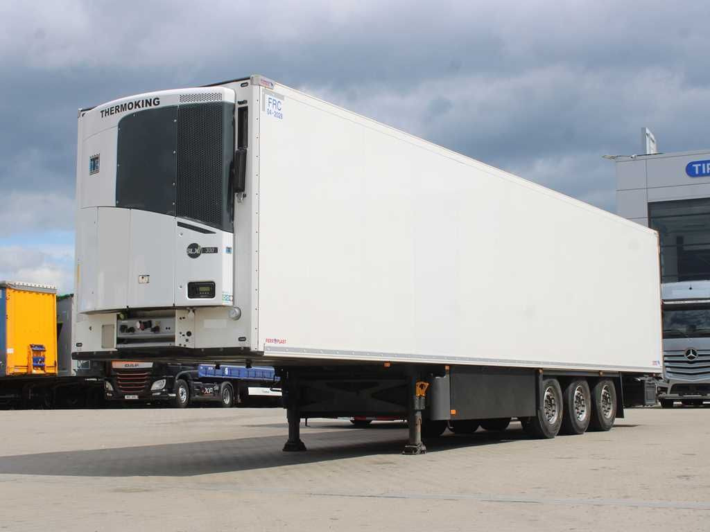 Schmitz Cargobull SCB S3B, THERMO KING SLXi 300, LIFTING AXLE - Félpótkocsi hűtős: 1 kép. Schmitz Cargobull SCB S3B, THERMO KING SLXi 300, LIFTING AXLE - Félpótkocsi hűtős: 1 kép.