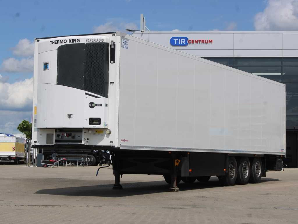 Schmitz Cargobull SCS 24, THERMO KING SLXi 300, LIFTING AXLE - Félpótkocsi hűtős: 1 kép. Schmitz Cargobull SCS 24, THERMO KING SLXi 300, LIFTING AXLE - Félpótkocsi hűtős: 1 kép.