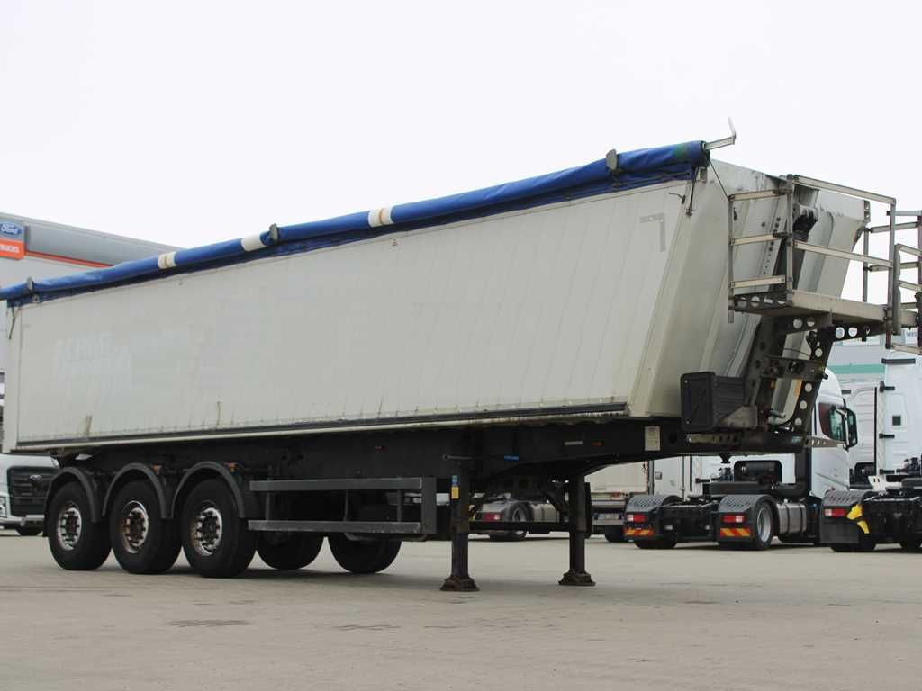 Schmitz Cargobull SKI 24 SL 10.5, AXLES 9t, LIFTING AXLE, 49m³ - Félpótkocsi billenőplatós: 2 kép. Schmitz Cargobull SKI 24 SL 10.5, AXLES 9t, LIFTING AXLE, 49m³ - Félpótkocsi billenőplatós: 2 kép.
