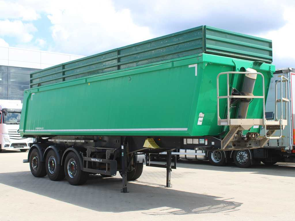 Schwarzmüller KIS 3/E, 2X LIFT AXLE, SAF, 46m³ - Félpótkocsi billenőplatós: 3 kép. Schwarzmüller KIS 3/E, 2X LIFT AXLE, SAF, 46m³ - Félpótkocsi billenőplatós: 3 kép.