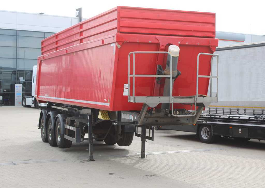 Schwarzmüller KIS 3/E, 2X LIFT AXLE, SAF, 46m³ - Félpótkocsi billenőplatós: 4 kép. Schwarzmüller KIS 3/E, 2X LIFT AXLE, SAF, 46m³ - Félpótkocsi billenőplatós: 4 kép.