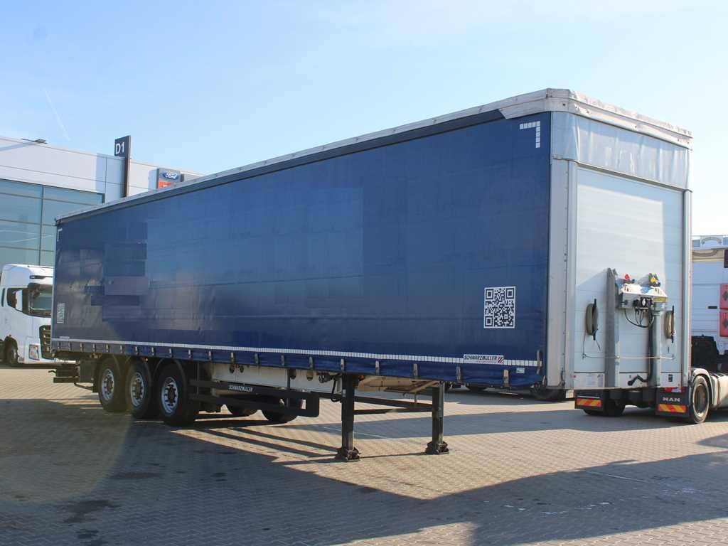 Schwarzmüller SPA 3/E, LIFTING AXLE, MULDA, MULTILOCK, SAF - Ponyvás félpótkocsi: 2 kép. Schwarzmüller SPA 3/E, LIFTING AXLE, MULDA, MULTILOCK, SAF - Ponyvás félpótkocsi: 2 kép.