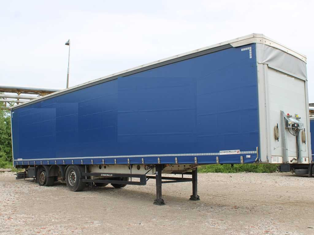 Schwarzmüller SPA 3/E, MULTILOCK, LIFTING AXLE, SAF, MULDA - Ponyvás félpótkocsi: 2 kép. Schwarzmüller SPA 3/E, MULTILOCK, LIFTING AXLE, SAF, MULDA - Ponyvás félpótkocsi: 2 kép.