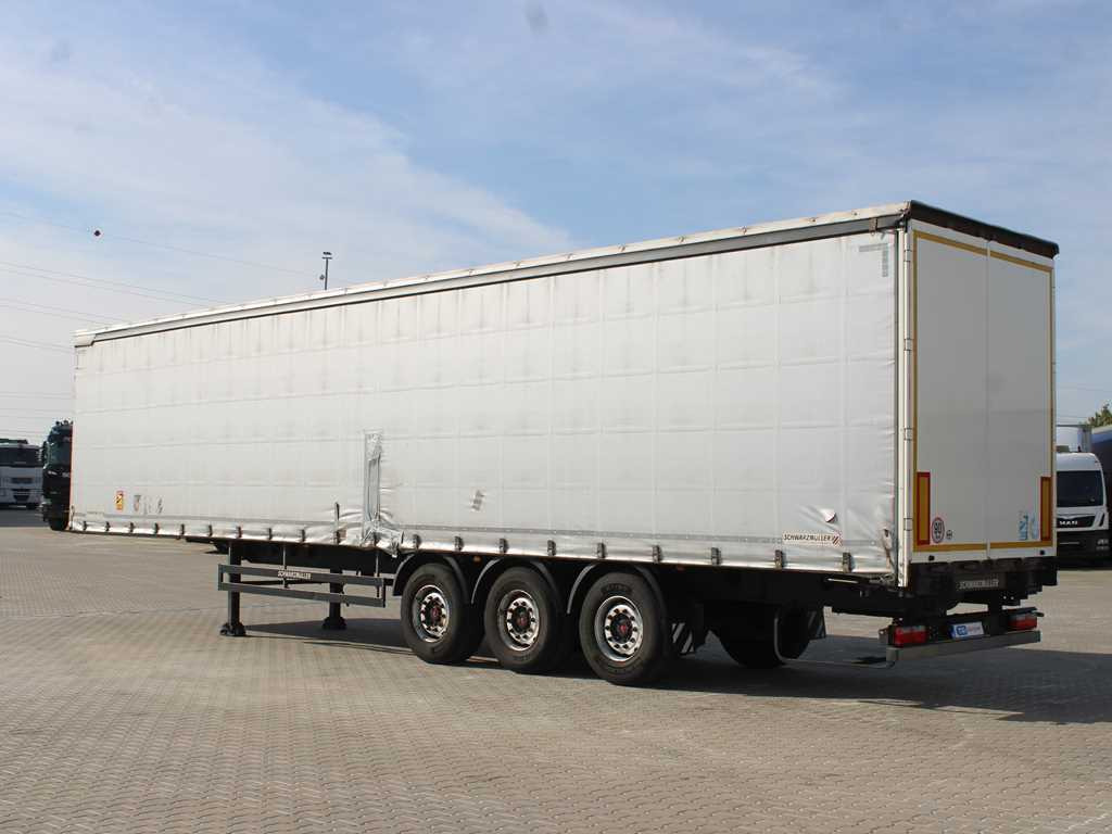 Schwarzmüller SPA 3/E, SAF, MULTILOCK, MULDA, PNEU 80% - Ponyvás félpótkocsi: 5 kép. Schwarzmüller SPA 3/E, SAF, MULTILOCK, MULDA, PNEU 80% - Ponyvás félpótkocsi: 5 kép.