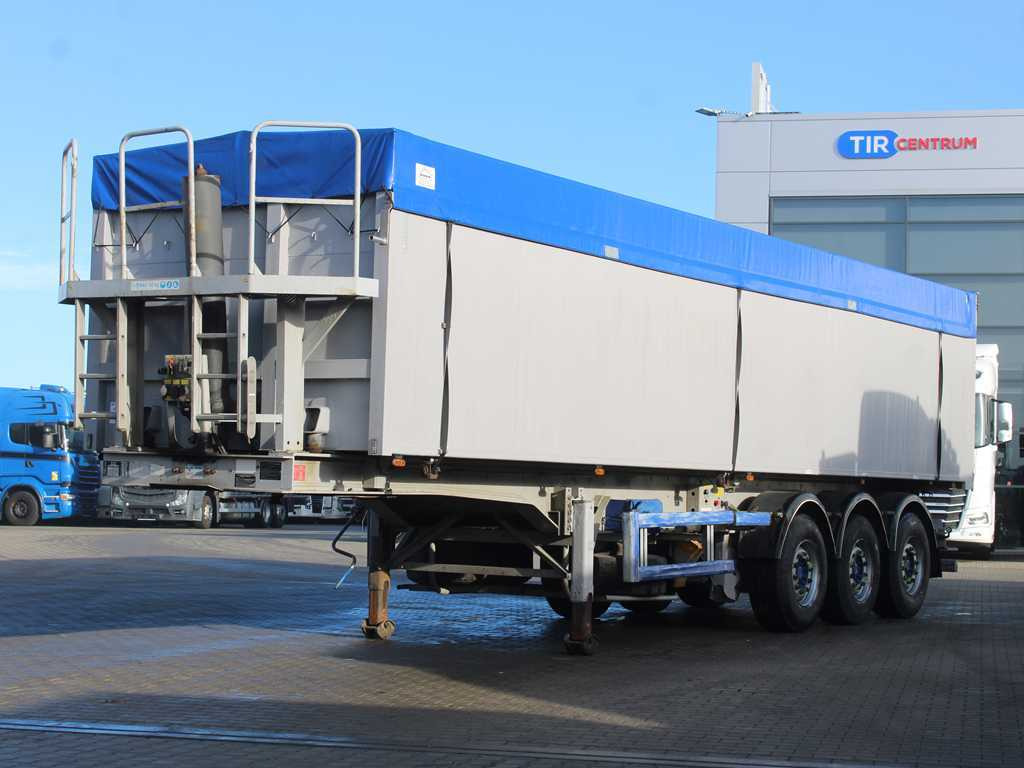 Stas OP 10.6, LIFTING AXLE, 50 m³ - Félpótkocsi billenőplatós: 1 kép. Stas OP 10.6, LIFTING AXLE, 50 m³ - Félpótkocsi billenőplatós: 1 kép.